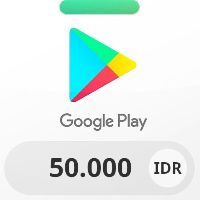 Google Play Indonesia — 50000 IDR