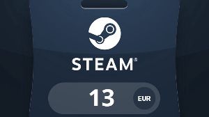 Steam Wallet EUR 13 Подарочная карта EU
