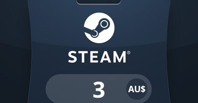 Steam Wallet AUD 3 Подарочная карта AU