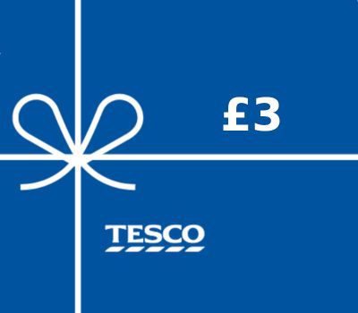 Tesco £3 Gift Card UK