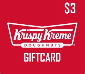 Krispy Kreme $3 US Подарочная карта