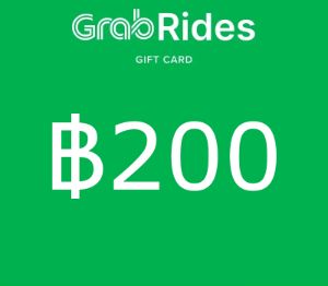 Grab Rides THB 200 Подарочная карта TH