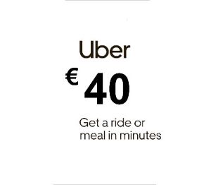 Uber EUR 40 Voucher EU