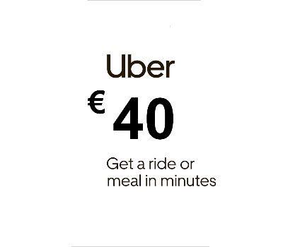 Uber EUR 40 Voucher EU