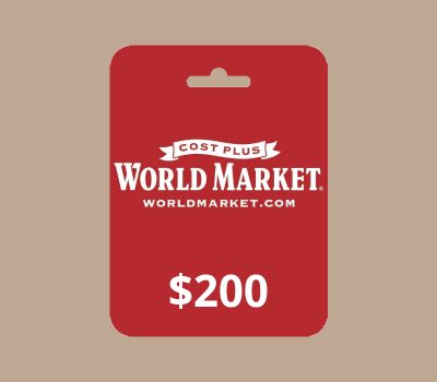 Cost Plus World Market USD 200 Gift Card US