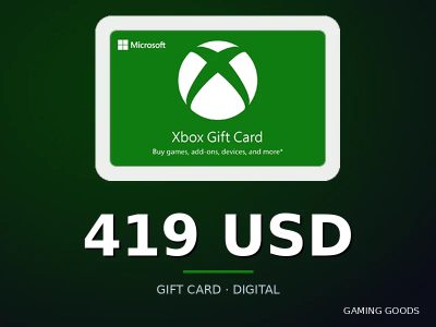 XBox Global Games — 419 USD