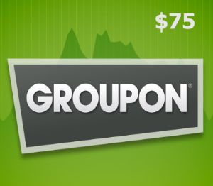 Groupon $75 Подарочная карта US