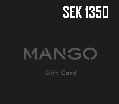 Mango 1350 SEK Подарочная карта SE