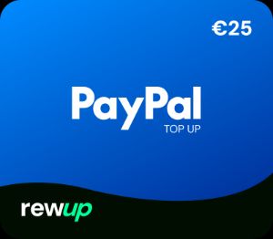 RewUp PayPal 25 EUR Подарочная карта