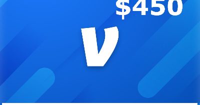 Rewarble Venmo USD 450 Подарочная карта