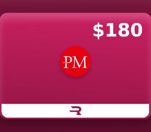 Rewarble Perfect Money USD 180 Подарочная карта