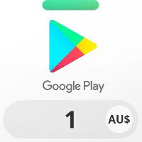 Google Play Australia — 1 AUD