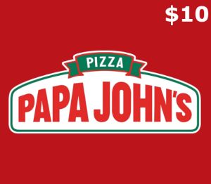 Papa John's $10 Подарочная карта US