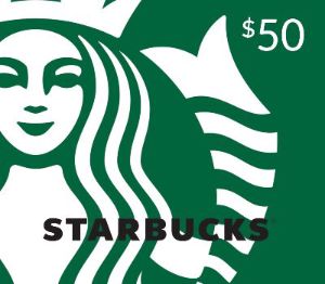 Starbucks C$50 Подарочная карта CA