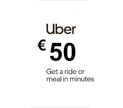 Uber EUR 50 Voucher