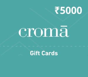 Croma INR 5000 Подарочная карта IN