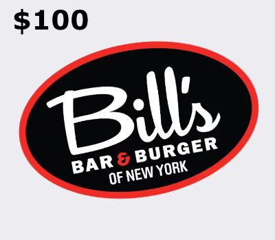 Bill's Bar & Burger $100 Gift Card US