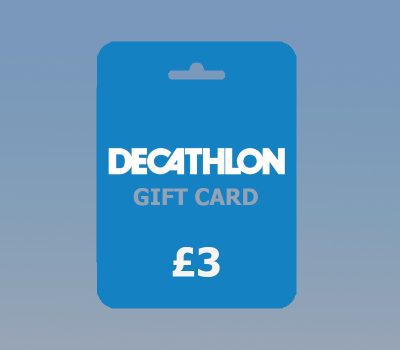 Decathlon GBP 3 Подарочная карта UK