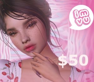 IMVU $50 CA Игровая карта