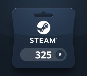 Steam Wallet UAH 325 Подарочная карта UA