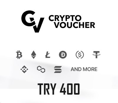 CRYPTO VOUCHER TRY 400 Подарочная карта