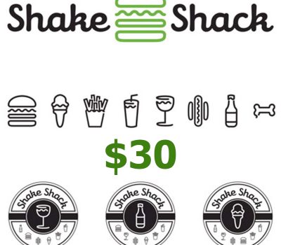 Shake Shack USD 30 Подарочная карта US
