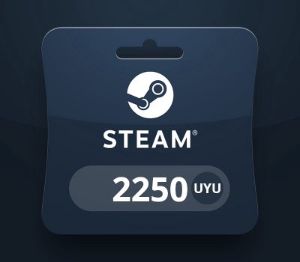 Steam Wallet UYU 2250 Подарочная карта UY