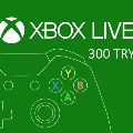 XBOX Live 300 TRY — Подарочная карта