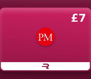 Rewarble Perfect Money GBP 7 Подарочная карта
