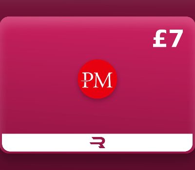 Rewarble Perfect Money GBP 7 Подарочная карта