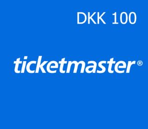 Ticketmaster 100 DKK Подарочная карта DK
