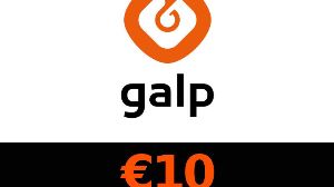 Galp €10 Подарочная карта PT