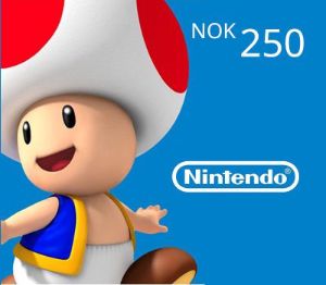 Nintendo eShop Предоплаченная карта 250 NOK NO Ключ