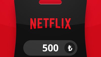 Netflix TRY 500 Подарочная карта TR
