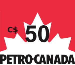 Petro-Canada CAD 50 Подарочная карта CA