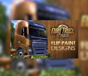 Euro Truck Simulator 2 - Flip Paint Designs DLC Steam Ключ