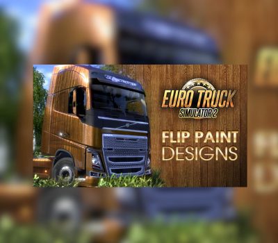 Euro Truck Simulator 2 - Flip Paint Designs DLC Steam Ключ