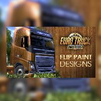 Euro Truck Simulator 2 - Flip Paint Designs DLC Steam Ключ