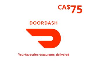 DoorDash CAD 75 Подарочная карта CA