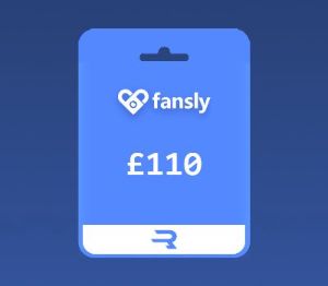 Rewarble Fansly GBP 110 Подарочная карта