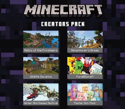 Minecraft - Creators Pack DLC EU XBOX One Ключ