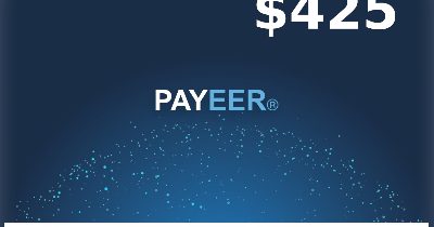 Rewarble Payeer USD 425 Подарочная карта