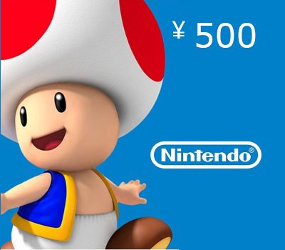 Nintendo eShop Предоплаченная карта ¥500 JP Ключ