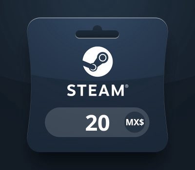 Steam Wallet MXN 20 Подарочная карта MX