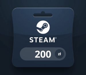 Steam Wallet PLN 200 Подарочная карта