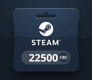 Steam Wallet CRC 22 500 Подарочная карта CR