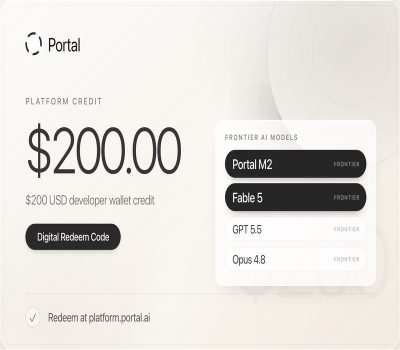 Fable 5 AI - Portal AI Model Credit 200 USD (GPT 5.5) Код активации
