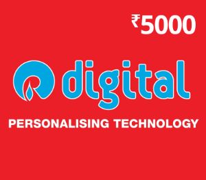 Reliance Digital INR 5000 Подарочная карта IN