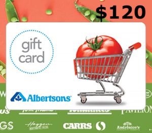 Albertson's USD 120 Подарочная карта US