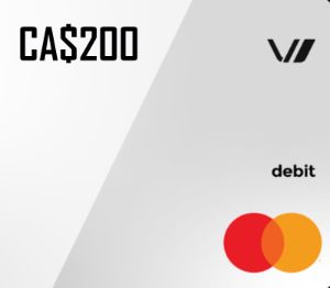 Prepaid Mastercard CAD 200 Подарочная карта CA